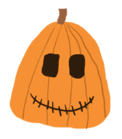 Halloween Pumpkins funny sticker #8267678