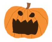 Halloween Pumpkins funny sticker #8267679
