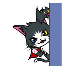 Devil cat MIO sticker #8267810