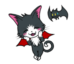 Devil cat MIO sticker #8267815