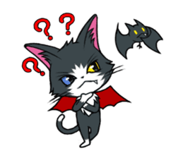 Devil cat MIO sticker #8267822