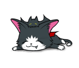 Devil cat MIO sticker #8267829