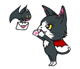 Devil cat MIO sticker #8267832