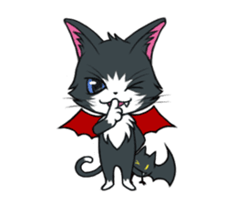 Devil cat MIO sticker #8267835