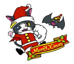 Devil cat MIO sticker #8267842