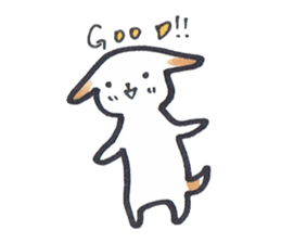 Carefree dog sticker #8268134