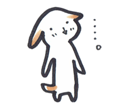 Carefree dog sticker #8268137