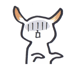 Carefree dog sticker #8268151