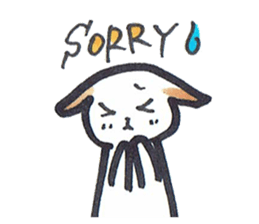 Carefree dog sticker #8268156