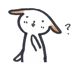 Carefree dog sticker #8268157