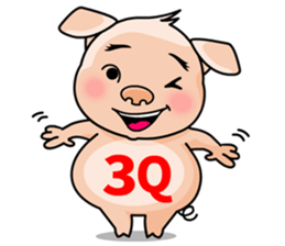 HONEY PIG III sticker #8268249