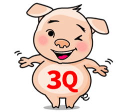 HONEY PIG III sticker #8268249