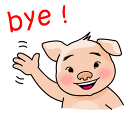 HONEY PIG III sticker #8268250