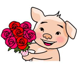 HONEY PIG III sticker #8268277