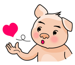 HONEY PIG III sticker #8268278