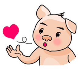 HONEY PIG III sticker #8268278