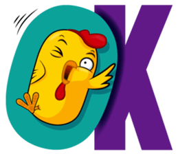 hot temper chick-2 sticker #8268807