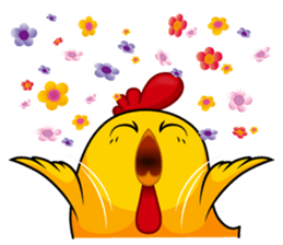 hot temper chick-2 sticker #8268809