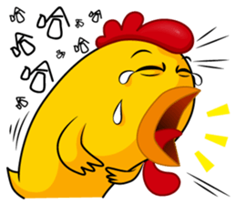 hot temper chick-2 sticker #8268837