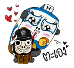 Happy Bus sticker #8268909