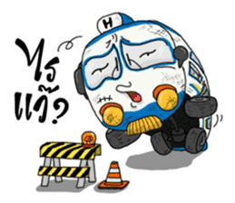 Happy Bus sticker #8268913