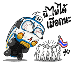 Happy Bus sticker #8268918