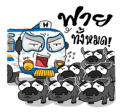 Happy Bus sticker #8268919