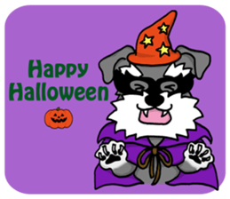 Schnauzer brings you happiness!2 sticker #8269083