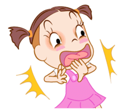 Jumbooka 22nd century girl sticker #8269898