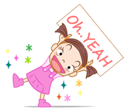 Jumbooka 22nd century girl sticker #8269912