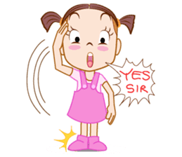 Jumbooka 22nd century girl sticker #8269923