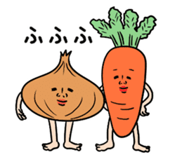 Vegetables rumblingly sticker #8270644