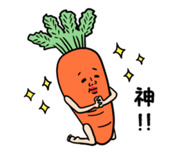 Vegetables rumblingly sticker #8270646
