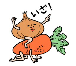Vegetables rumblingly sticker #8270652