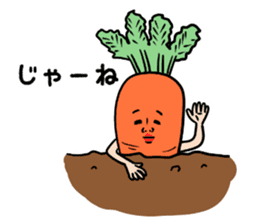 Vegetables rumblingly sticker #8270657