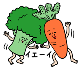 Vegetables rumblingly sticker #8270660