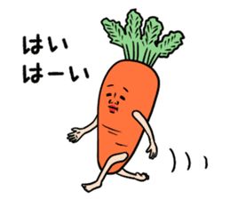 Vegetables rumblingly sticker #8270663