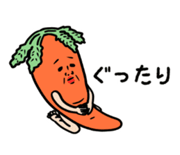 Vegetables rumblingly sticker #8270667