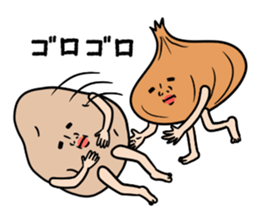 Vegetables rumblingly sticker #8270668