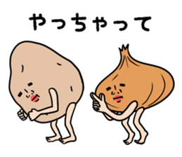 Vegetables rumblingly sticker #8270669