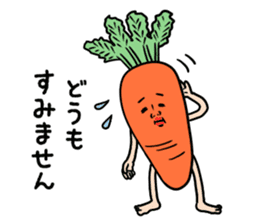Vegetables rumblingly sticker #8270670
