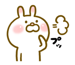 Rabbit's daily conversation sticker #8270906
