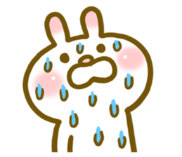 Rabbit's daily conversation sticker #8270916