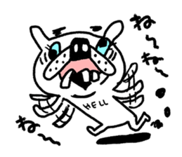 Whitening rabbit sticker #8271374