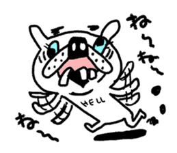 Whitening rabbit sticker #8271374