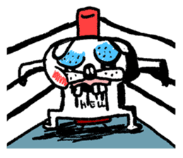 Whitening rabbit sticker #8271383