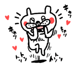 Whitening rabbit sticker #8271386