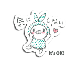 Usamimi-zukin sticker #8271765