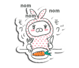 Usamimi-zukin sticker #8271787