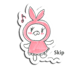 Usamimi-zukin sticker #8271789